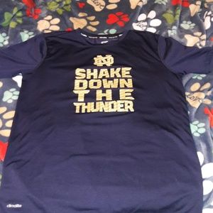 Notre dame tee negotiable on price